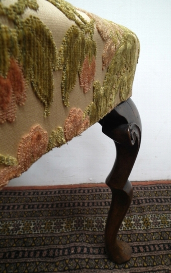 Antique George II Style Walnut Stool