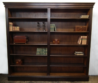 Edwardian Oak Bookcase