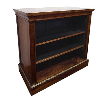 :SALE: Late George III Rosewood Bookcase/Folio Cabinet