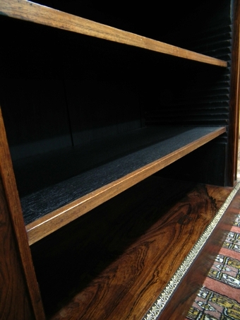 Antique :SALE: Late George III Rosewood Bookcase/Folio Cabinet