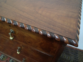 Antique Walnut Chest of Drawers