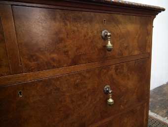 Antique Walnut Chest of Drawers