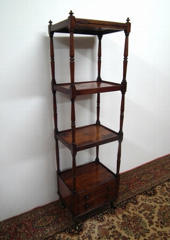 :SALE: George IV Mahogany Whatnot