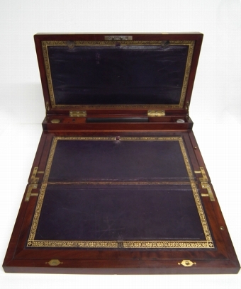 Antique Late George III Writing Slope