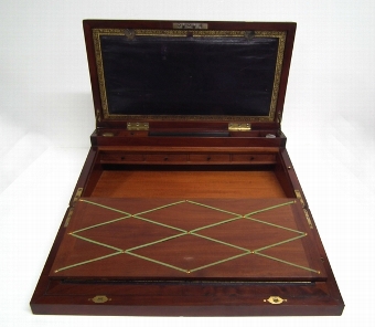 Antique Late George III Writing Slope