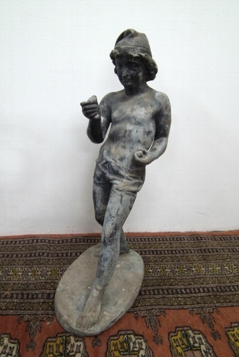 Lead Figure of Boy
