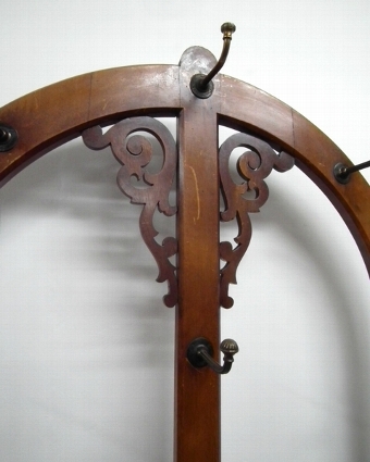Antique Large Victorian Oak Hall Stand