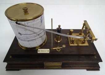 Antique Edwardian Barograph