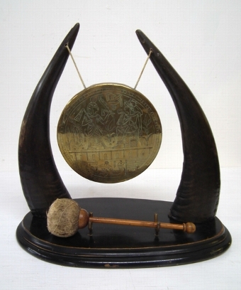 Late Victorian Tabletop Dinner gong