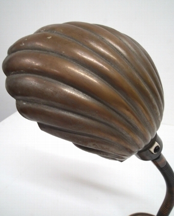 Antique Oxidised Brass Table Lamp