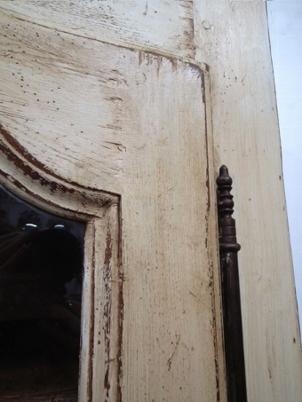 Antique Shabby Chic Painted Cabinet