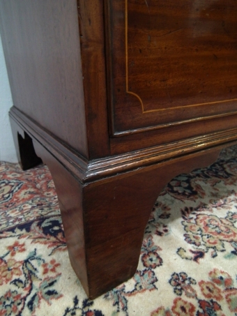 Antique George III Inlaid Mahogany Chest of Drawers