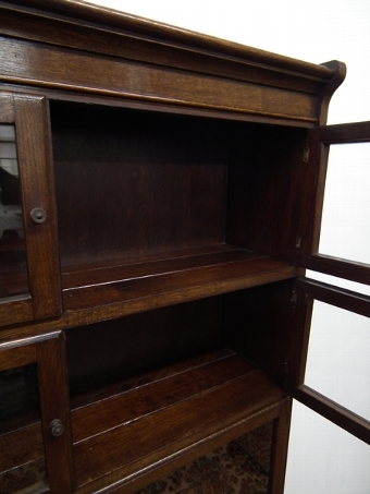Antique Oak Sectional Bookcase 