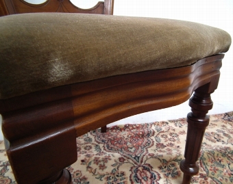 Antique Set of 6 Late Victorian Mahogany Dining Chairs