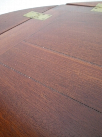 Antique Late George IV Mahogany Butlers Tray on Stand