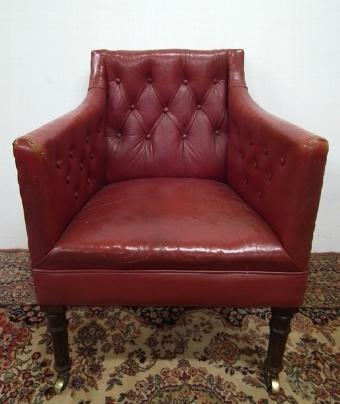Antique George IV Library Chair