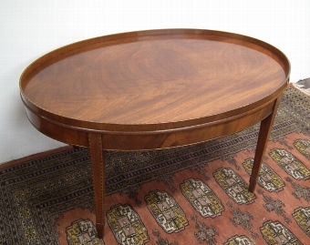 George III Style Tray Top Coffee Table
