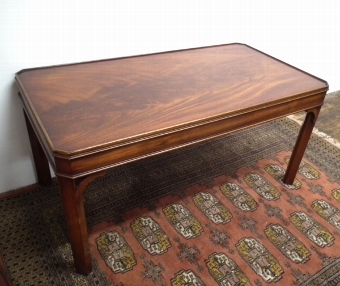 George III Style Rectangular Coffee Table