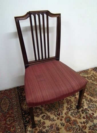 Hepplewhite Style Mahogany Chair