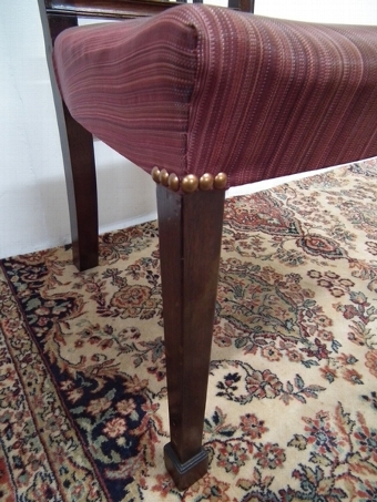 Antique Hepplewhite Style Mahogany Chair