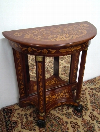 Dutch Demi Lune Pier Table