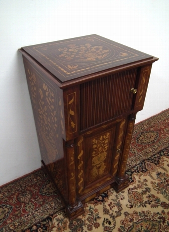 Dutch Marquetry Inlaid Cabinet