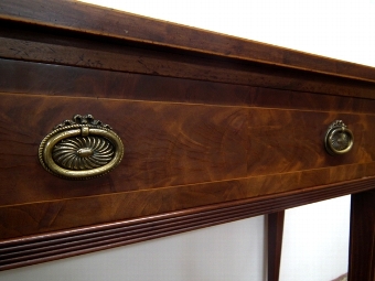 Antique George III Style Mahogany Serving Table