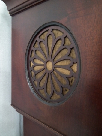 Antique Mahogany Grandmother Clock