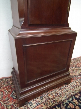 Antique Mahogany Grandmother Clock