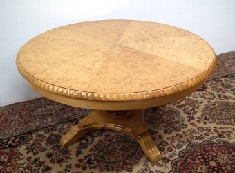 Satin Birch Coffee Table