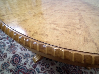 Antique Satin Birch Coffee Table