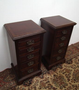 Pair of Edwardian Bedside Cabinets