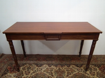 William IV Mahogany Break Front Serving Table