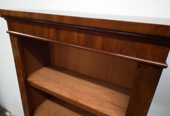 Antique Pair of Victorian Style Mahogany Open Bookcases