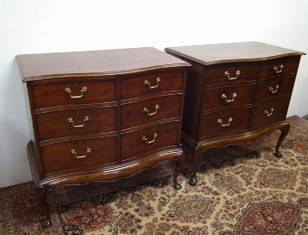 Matched Pair of Georgian Style Cabinets