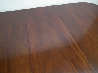 Antique Regency Style Mahogany Dining Table