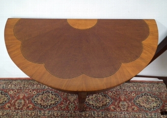 Antique Pair of Edwardian Inlaid Side Tables