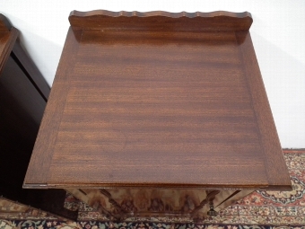 Antique Pair of Mahogany Bedside Cabinets