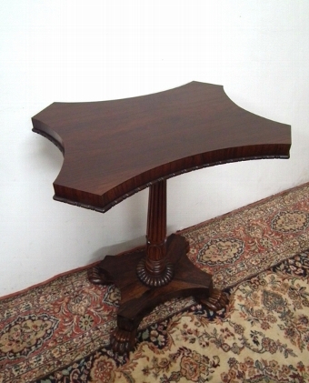 Regency Rosewood Occasional Table