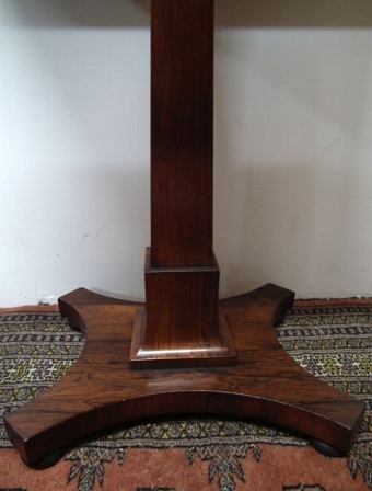 Antique William IV Rosewood Occasional Table