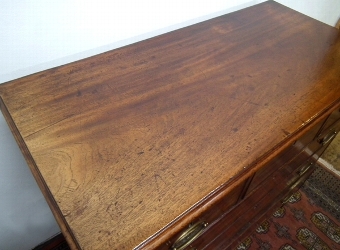Antique George III Mahogany Scottish Chest of Drawers