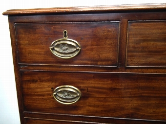 Antique George III Mahogany Scottish Chest of Drawers