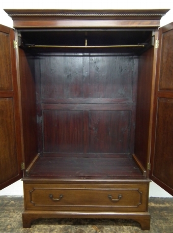 Antique Georgian Style Mahogany Wardrobe
