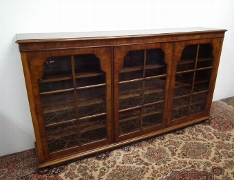 George II Style 3 Door Bookcase