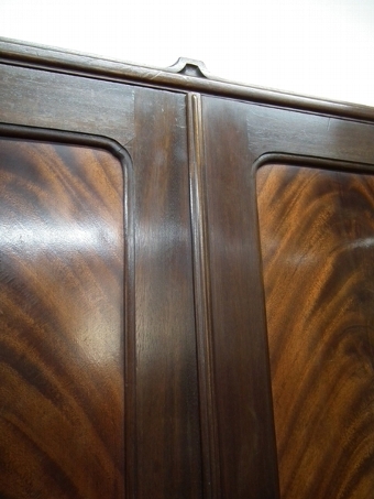 Antique Whytock & Reid 2 Door Mahogany Wardrobe