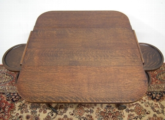 Antique Oak Tea Trolley/Cake Stand