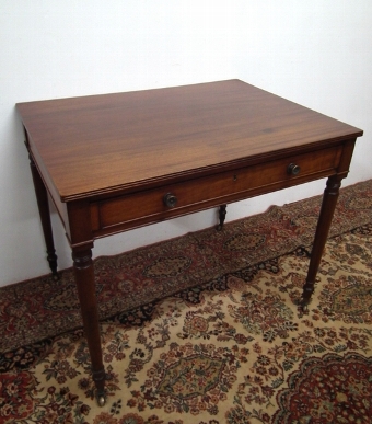 George III Mahogany Side Table