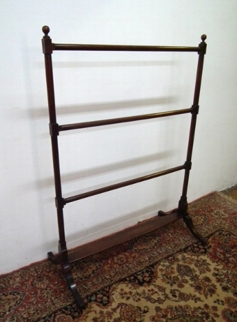 George IV Mahogany Towel Rail
