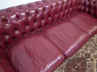 Antique Victorian Style 3 Seater Chesterfield Sofa