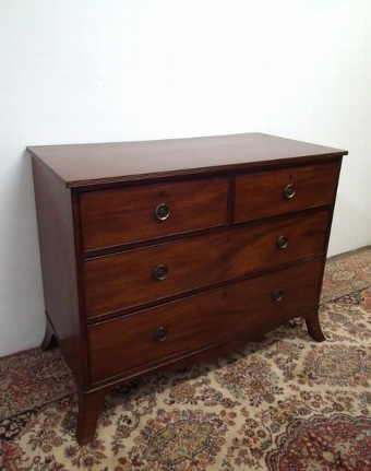 Late George IV Mahogany Chest of Drawers